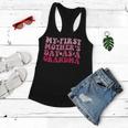 Womens Funny Mothers Day My First Mothers Day As A Grandma Women Flowy Tank