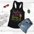 Womens Sisters On The Loose Tie-Dye Sisters Weekend Trip 2023 Women Flowy Tank