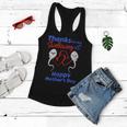 Womens Thanks For Not Swallowing Us Happy Mothers Day Fathers Day Women Flowy Tank