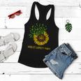 Worlds Dopest Mom Sunflower Weed Women Flowy Tank