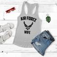 Cool Air Force Wife Gift | Best Proud Veteran Military Women Women Flowy Tank