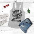 Im A Stubborn Son Gift From Awesome Mom February Women Flowy Tank