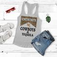 Leopard Two Things We Dont Chase Cowboys And Tequila Rodeo Women Flowy Tank