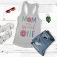 Mom Of The Sweet One Donut Themed First Birthday Party Women Flowy Tank