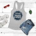 Womens 18 Year Old Gifts Vintage 2005 Limited Edition 18Th Birthday Women Flowy Tank
