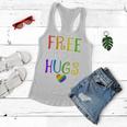 Womens Free Mom Hugs LgbtShirt Mothers Day Gifts Women Flowy Tank