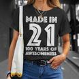 100. Geburtstag T-Shirt: Geschenk für 100-jährige Frauen und Omas Geschenke für Sie