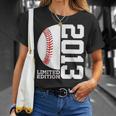 10Th Birthday Baseball Limited Edition 2013 Unisex T-Shirt Gifts for Her
