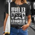 13 Jahre Geburtstags Junge Gamer Level 13 Complete T-Shirt Geschenke für Sie