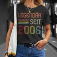 16 Geburtstag Legendär Seit 2006 Geschenk T-Shirt Geschenke für Sie