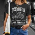 30. Geburtstag T-Shirt für Männer, Biker 1993 Motorrad Chopper Design Geschenke für Sie