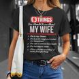 5 Things You Should Know About My Wife Best T-Shirt Gifts for Her