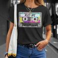 80S Paint Splash Cassette Tape Vintage Mix Tape Unisex T-Shirt Gifts for Her