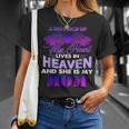 A Big Piece Of My Heart Lives In Heaven And She Is My Mom Unisex T-Shirt Gifts for Her