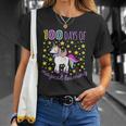 Adorable 100 Days Of Magical Learning School Unicorn T-shirt Gifts for Her