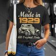 All Original Parts Made In 1929 90Th Birthday Gift Unisex T-Shirt Gifts for Her