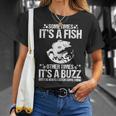Angeln Herren T-Shirt mit Lustigem Spruch für Fischer, Opa & Papa Geschenke für Sie