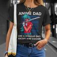 Anime Dad Cute Anime Guy Manga Art Lover Unisex T-Shirt Gifts for Her