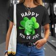 Anti Biden Happy 4Th Of July Patricks Day Biden T-Shirt Gifts for Her
