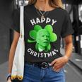 Anti Biden Happy Christmas Patricks Day Biden Samrock T-Shirt Gifts for Her
