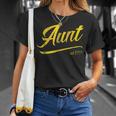 Aunt Est 1999 MatchingUncle New Niece Nephew Auntie Unisex T-Shirt Gifts for Her