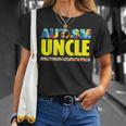 Autism Uncle Awareness Support Unisex T-Shirt Gifts for Her