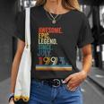 Awesome 1993 Epic Legend Since July Vintage Unisex T-Shirt Gifts for Her