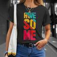 Awesome Broken Letters Unisex T-Shirt Gifts for Her