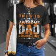 Awesome Dad Greatest Dad Fathers Day Greatest Dad Typography V2 Unisex T-Shirt Gifts for Her