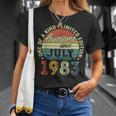 Awesome Since July 1983 40 Year Old 40Th Birthday Gifts Unisex T-Shirt Gifts for Her