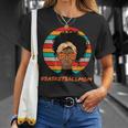 Basketball Mom Black Women African American Afro Gift For Womens Unisex T-Shirt Gifts for Her