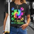 Be Kind Puzzle Tie Dye Autism Awareness Toddler Kids Unisex T-Shirt Gifts for Her