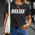 Belief Urban Athletics Alliance Unisex T-Shirt Gifts for Her