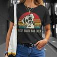 Mens Best Boxer Dad Ever Boxer Dog Dad Fathers Day T-Shirt Gifts for Her