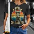 Best Dog Dad Ever Doberman Pinscher Fathers Day Gift Gift For Mens Unisex T-Shirt Gifts for Her