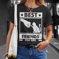 Best Friends For Life Cat Unisex T-Shirt Gifts for Her
