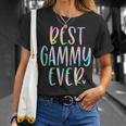 Best Gammy Ever Gifts Grandma Mothers Day Tie Dye Unisex T-Shirt Gifts for Her