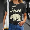Bester Papa Cooler Vater Bär T-Shirt, Ideales Geschenk zum Vatertag Geschenke für Sie