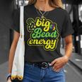 Big Bead Energy Carnival Vintage Mardi Gras T-shirt Gifts for Her