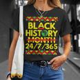 Black History Month 2023 Black History 247365 Melanin T-Shirt Gifts for Her