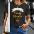 Blank Family Reunion Writein Your Own Last Name Unisex T-Shirt Gifts for Her