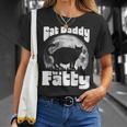 Cat Daddy To A Fatty Vintage Full Moon & Chonk Dad T-Shirt Gifts for Her