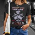 Chef Hat Cook Retirement Cooking T-shirt Gifts for Her