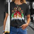 Christmas Santa Paws Dog Paws Beagle Dog Lover In Xmas T-shirt Gifts for Her