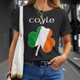 CoyleFamily Reunion Irish Name Ireland Shamrock Unisex T-Shirt Gifts for Her