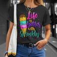 Cute Sweet Ice Cream Lover Sprinkle Life Love Unisex T-Shirt Gifts for Her