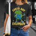 Dabbing Earth Day Everyday Earthday Dab Every Day Planet Unisex T-Shirt Gifts for Her