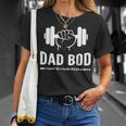 Dad Bod Brought To You By Pizza And Beer Unisex T-Shirt Gifts for Her