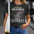 Im A Dad Grandpa And A Veteran Nothing Scares Me Vintage T-Shirt Gifts for Her