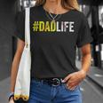 Dad Life Softball Daddy Baseball Sports Lover Fathers Day T-Shirt Gifts for Her